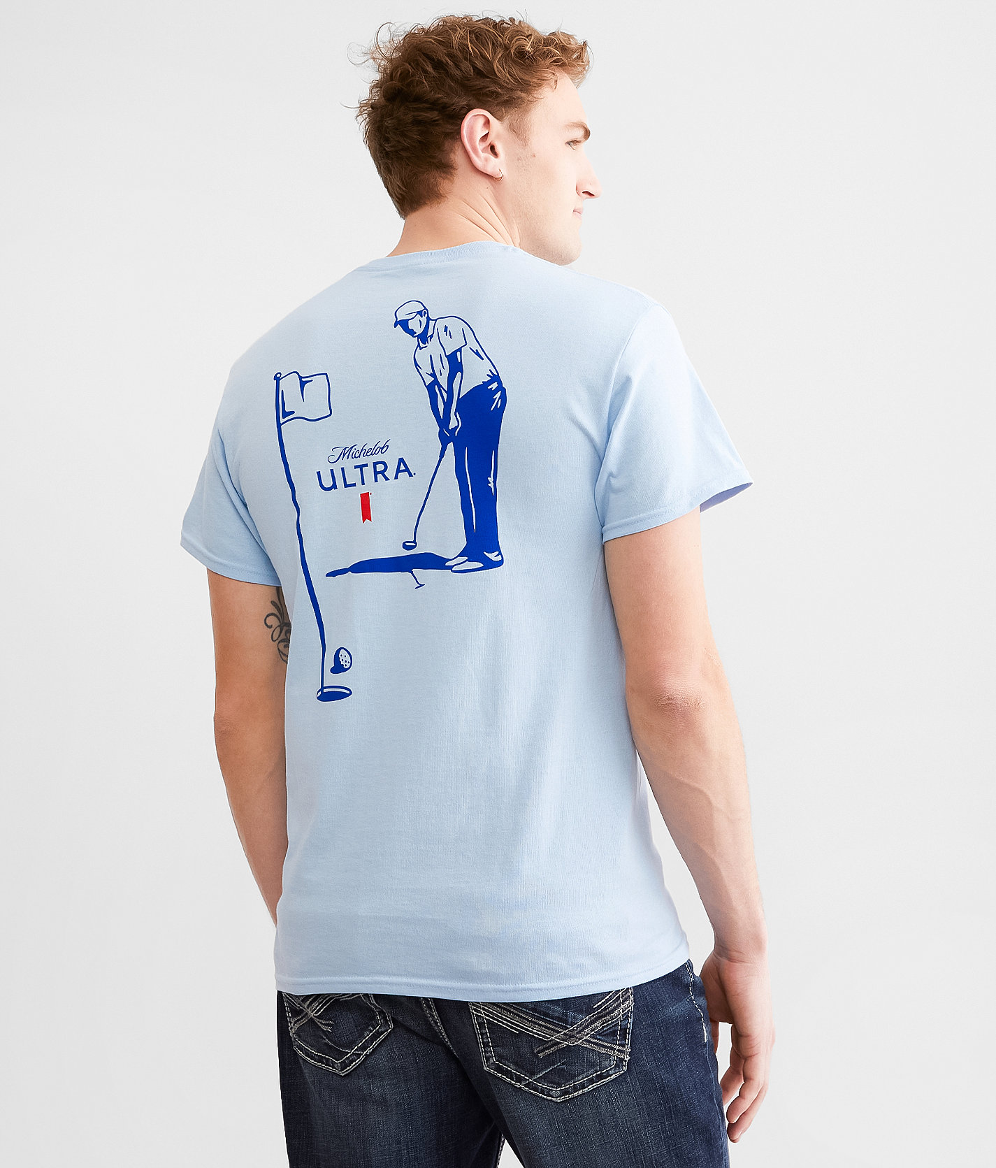 Brew City Michelob Ultra® Birdie T-Shirt - Men's T-Shirts in Light Blue