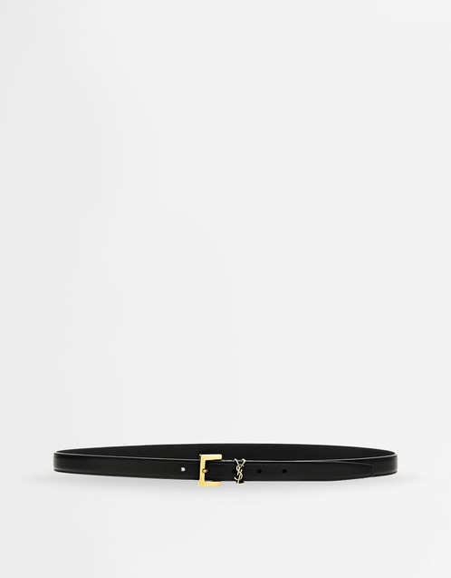Men's YSL Leather Belt