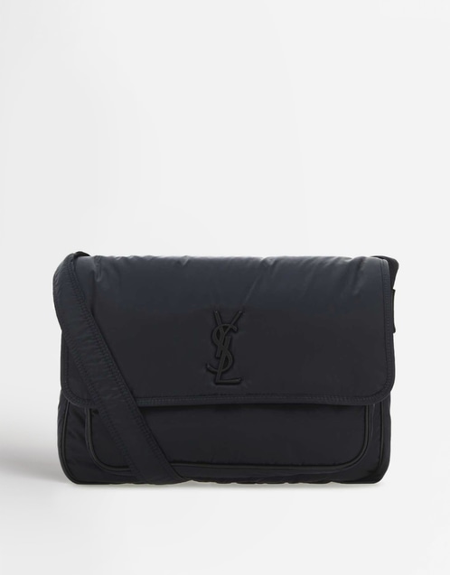 Men's Niki Logo Crossbody Messenger Bag