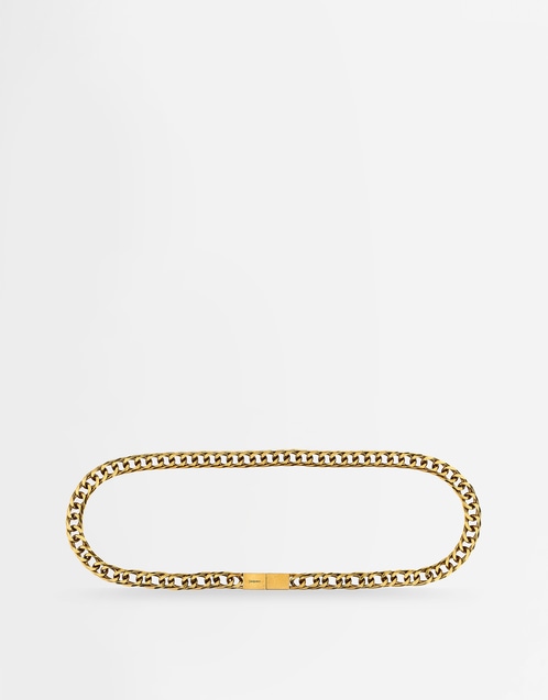Antiqued Chain Metal Belt