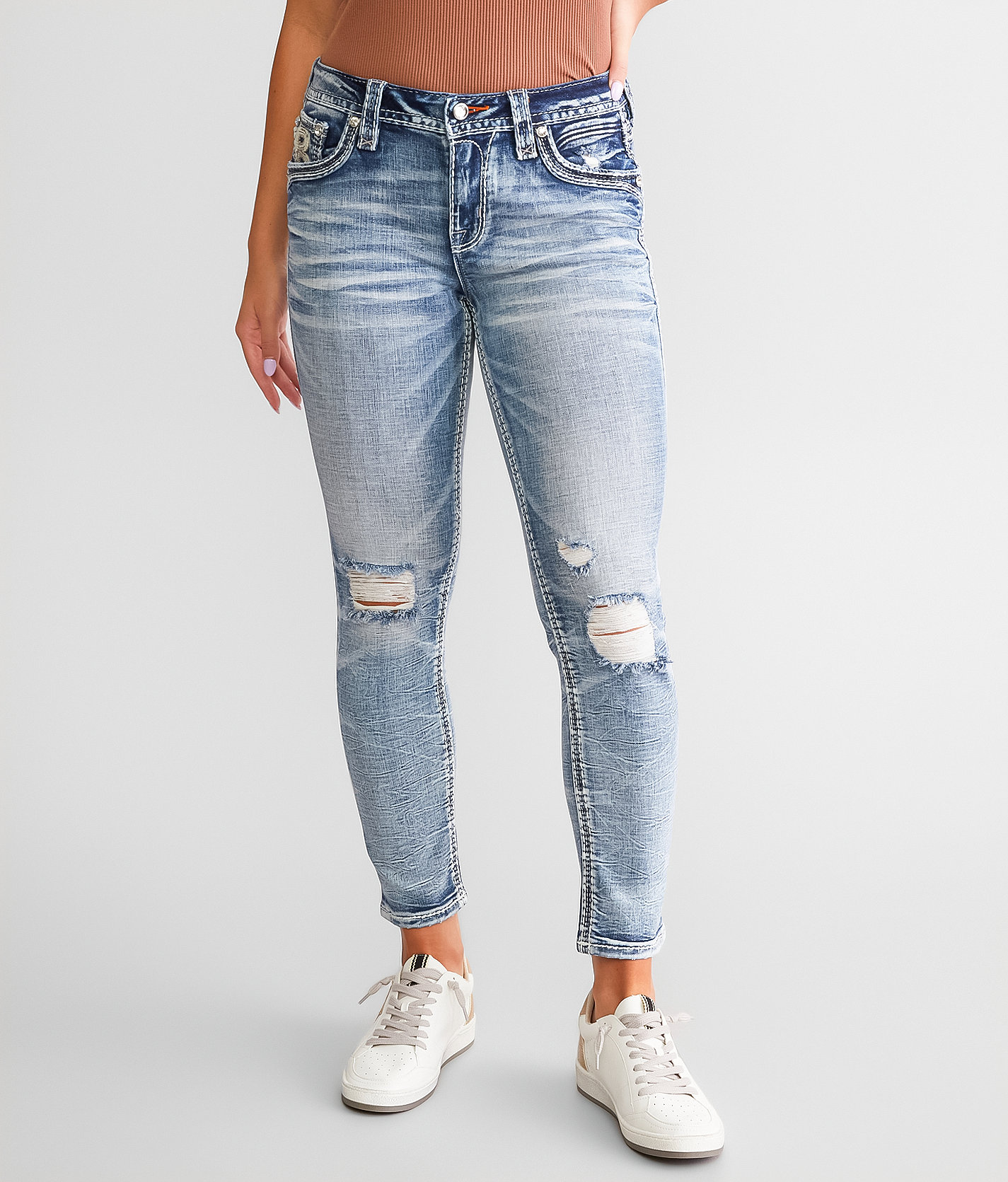 Rock Revival Maia Easy Ankle Skinny Stretch Jean - Women's Jeans in Maia EK202