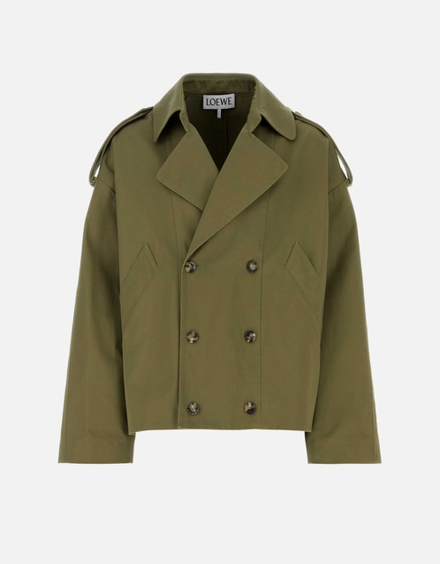 Men's Cotton Trench Coat