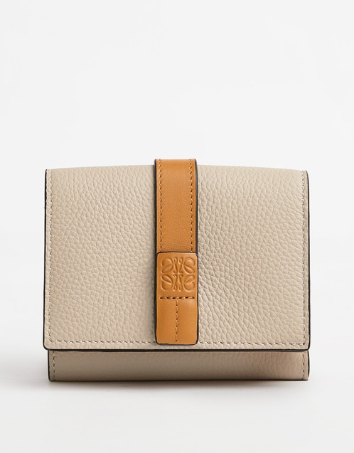 Soft Grained Calfskin Trifold Wallet