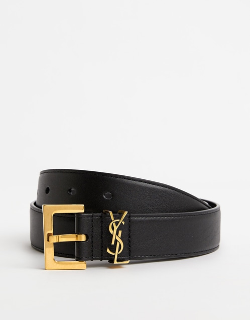 Cassandre Calfskin Square Buckle Belt