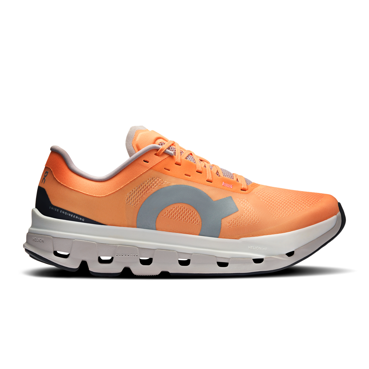 ON Cloudflow 5 | Tangerine/Silver | Men's Everyday Athletic Shoe