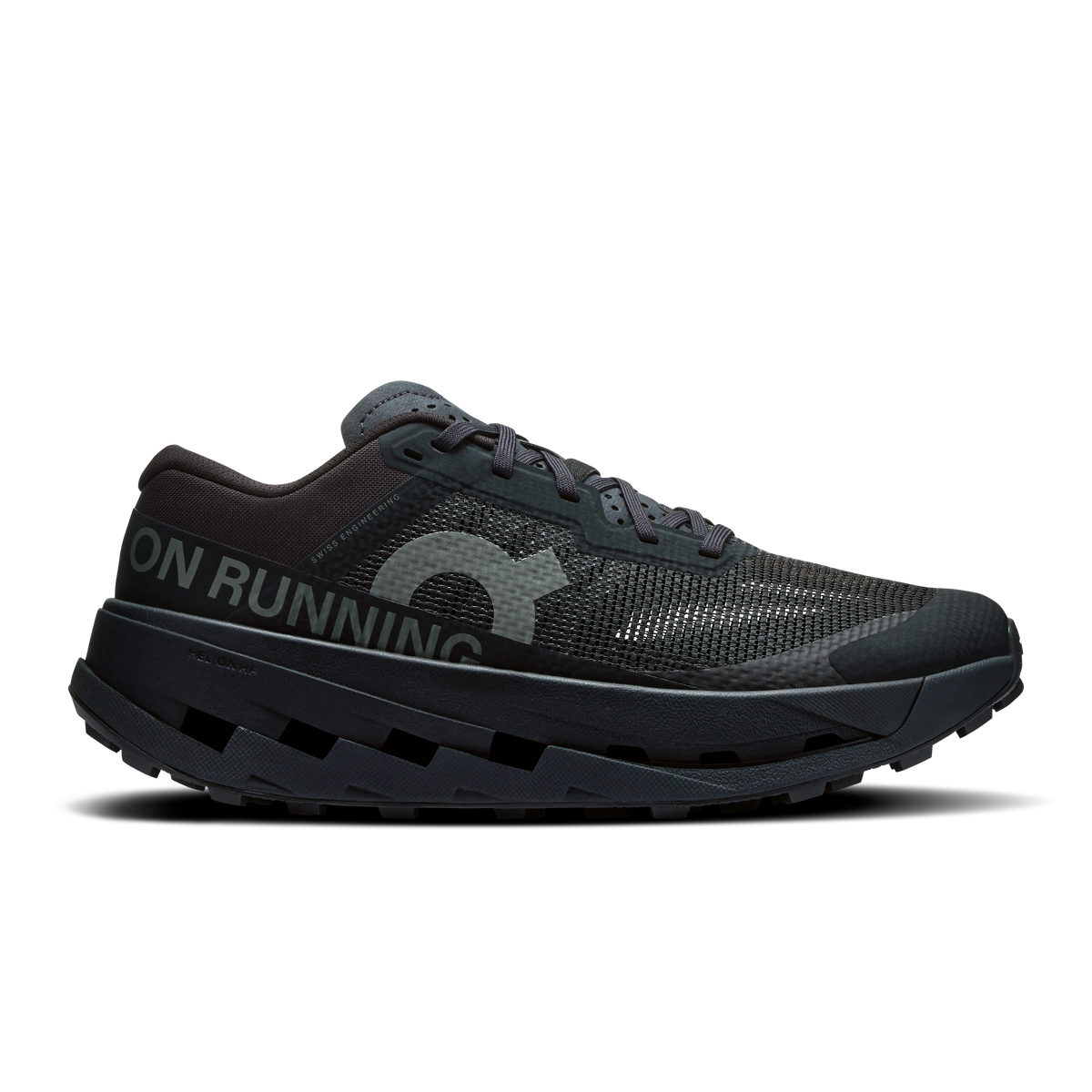 ON Cloudultra 3 | Black/Black | Women's High-Cushioned Trail Shoe