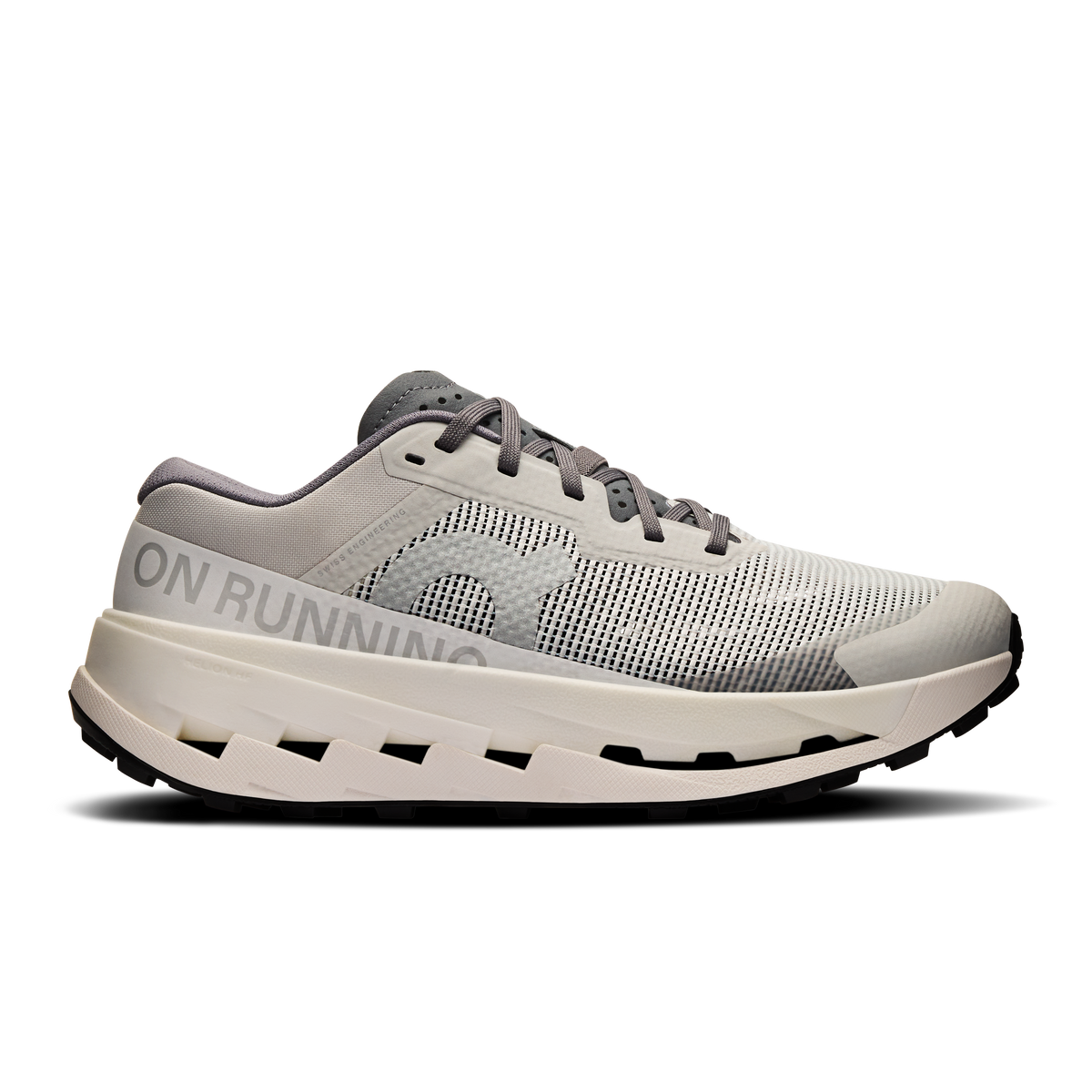 ON Cloudultra 3 | Rock/White | Women's High-Cushioned Trail Shoe