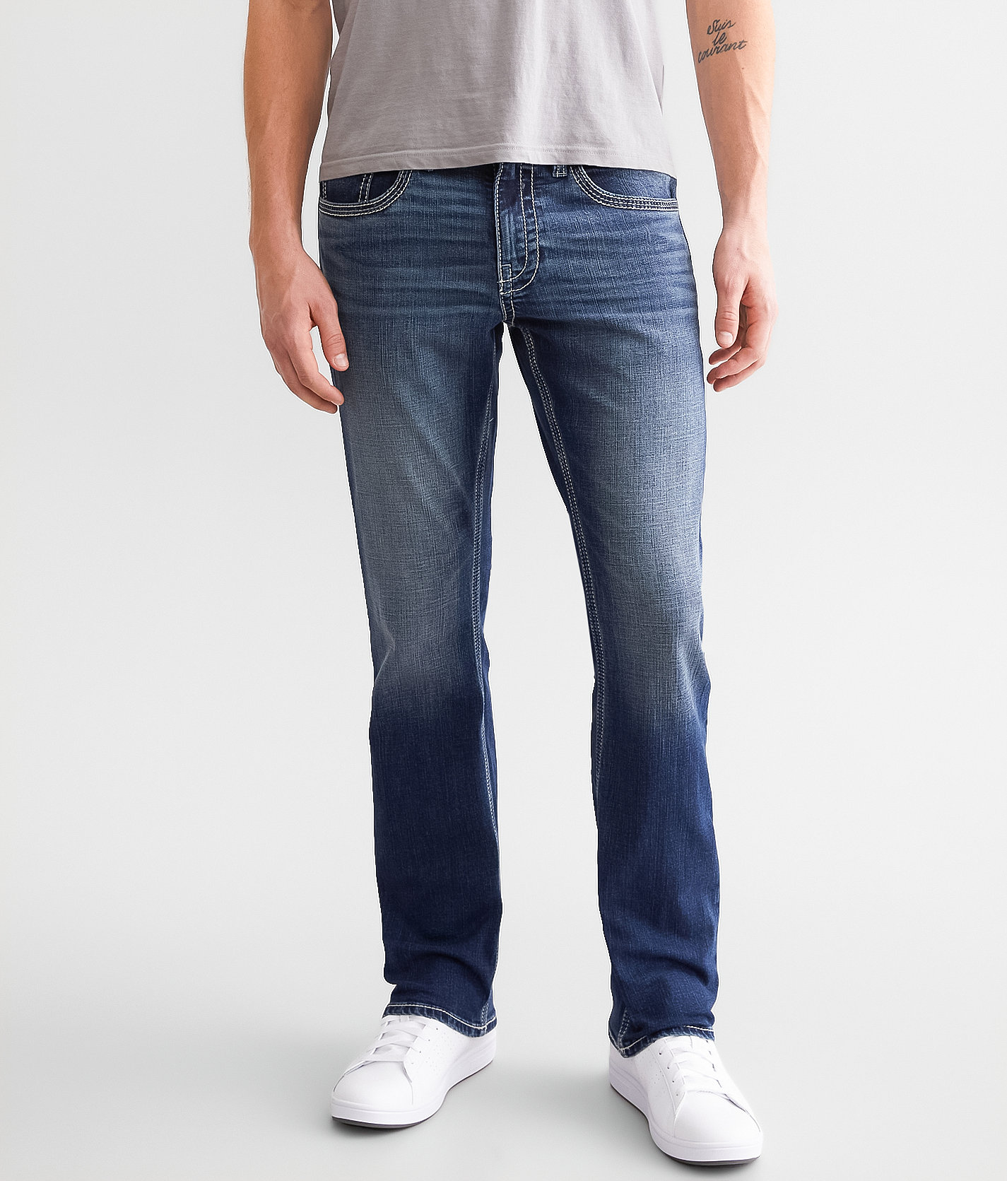 BKE Jake Straight Stretch Jean - Men's Jeans in Paneer