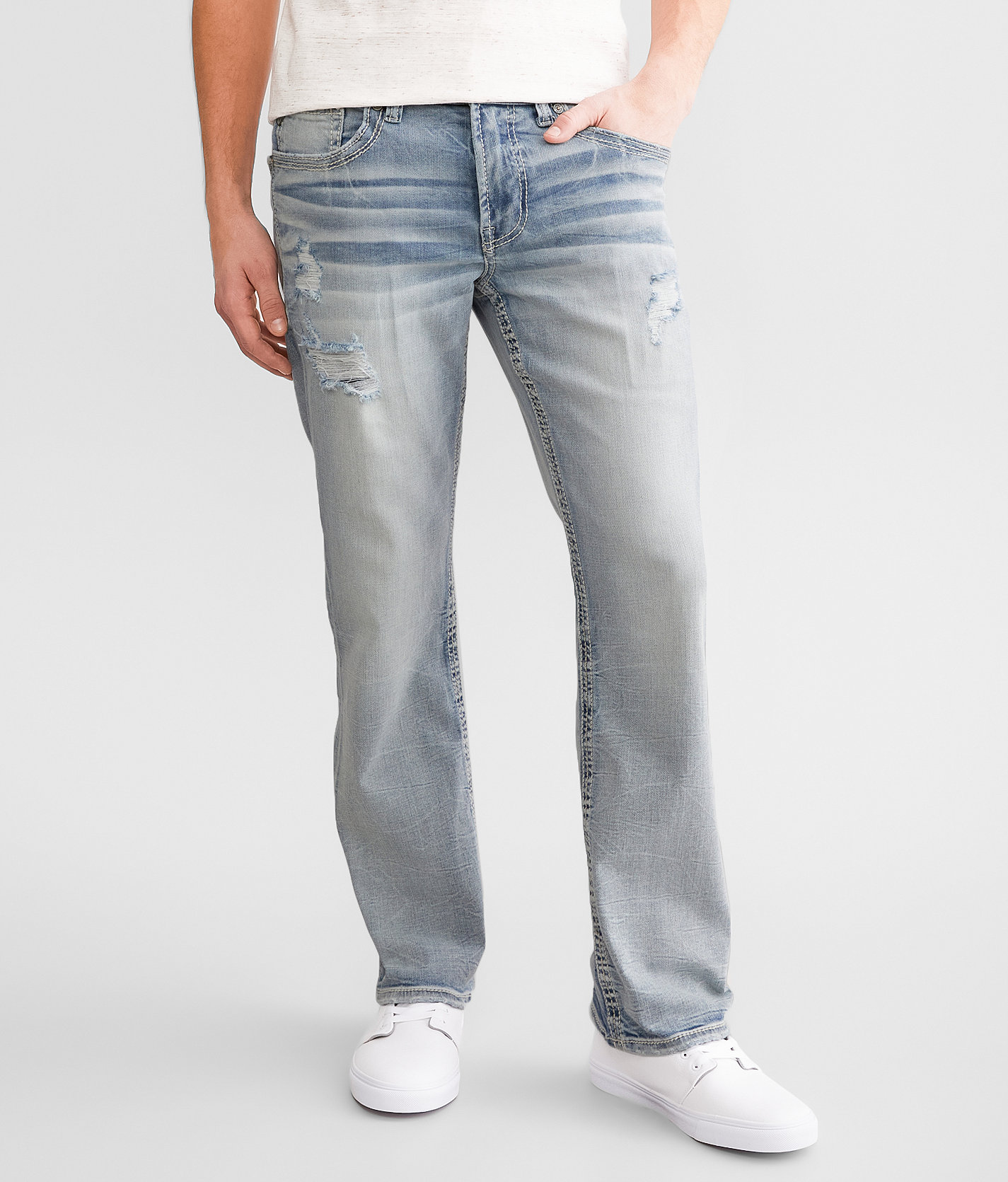 Salvage Mayhem Straight Stretch Jean - Men's Jeans in Vyronas