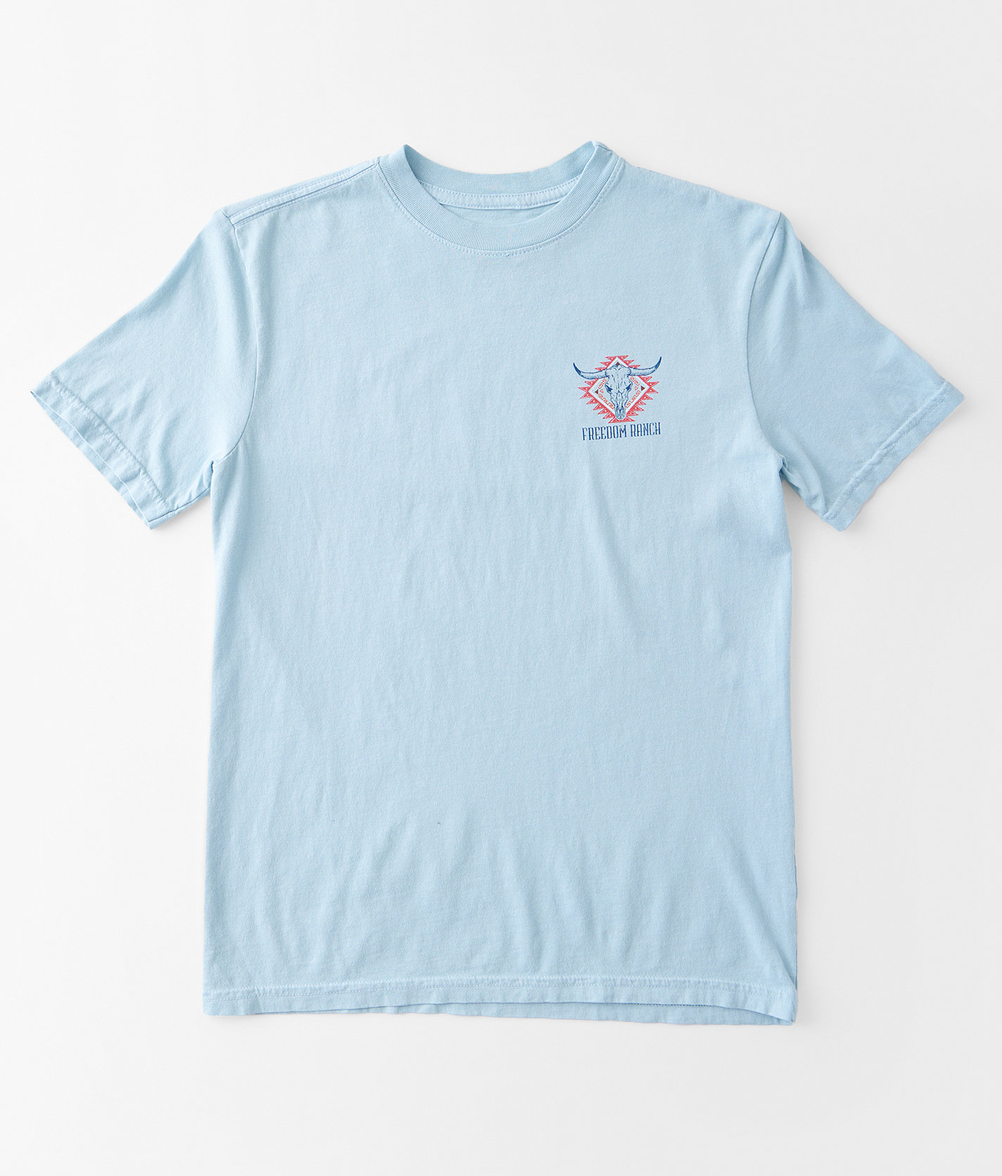 Boys - Freedom Ranch Roam Skull T-Shirt - Boy's T-Shirts in Slate