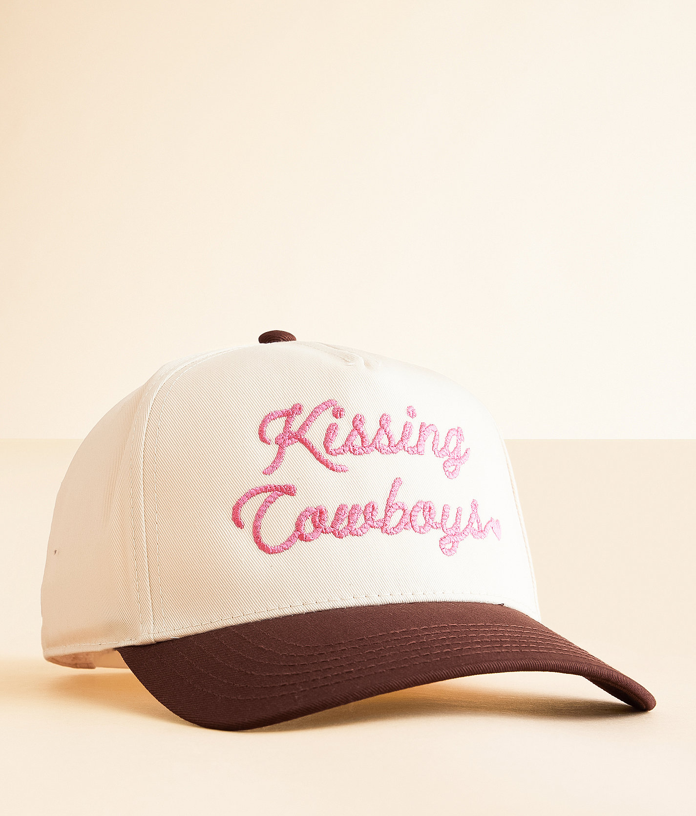 MADLEY. Kissing Cowboys Baseball Hat - Women's Hats in Brown