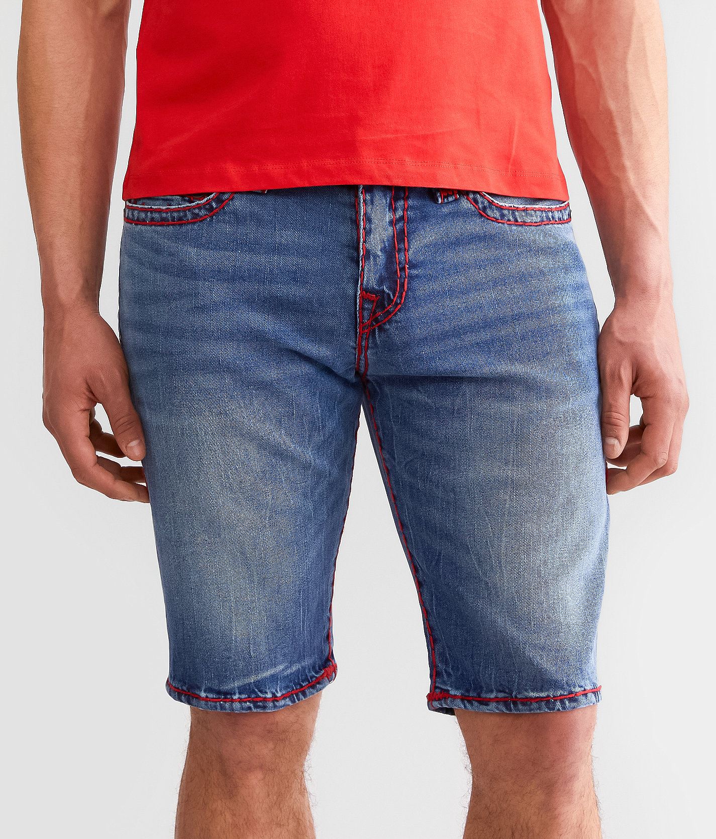 True Religion Rocco 11" Stretch Short - Men's Shorts in Bond St Medium Wash