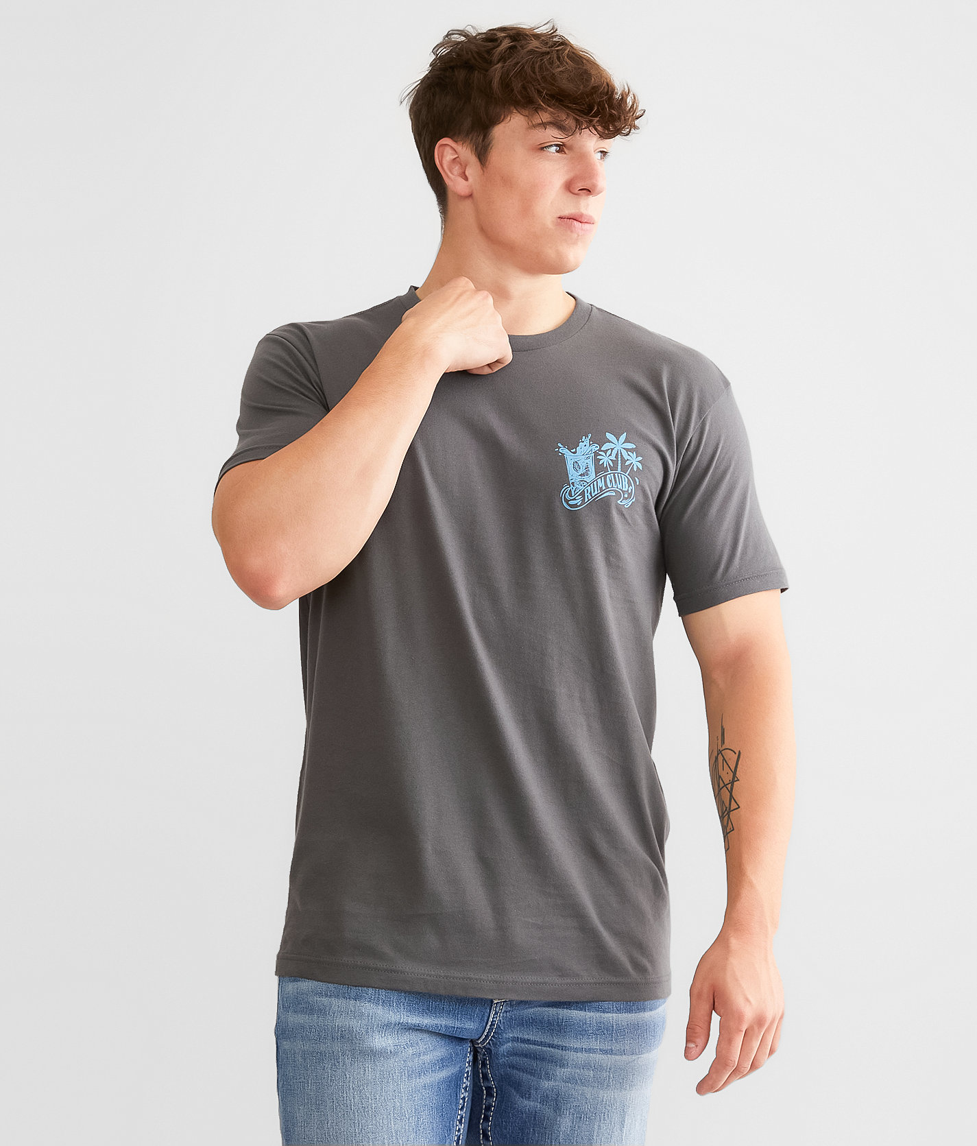 Flomotion Rum Club T-Shirt - Men's T-Shirts in Heavy Metal