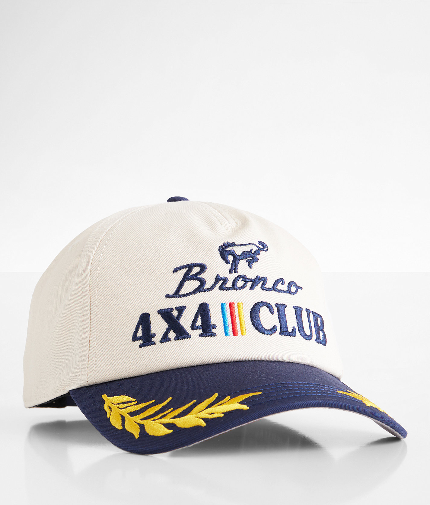 American Needle Bronco Club Captain Baseball Hat - Women's Hats in Ivory Navy