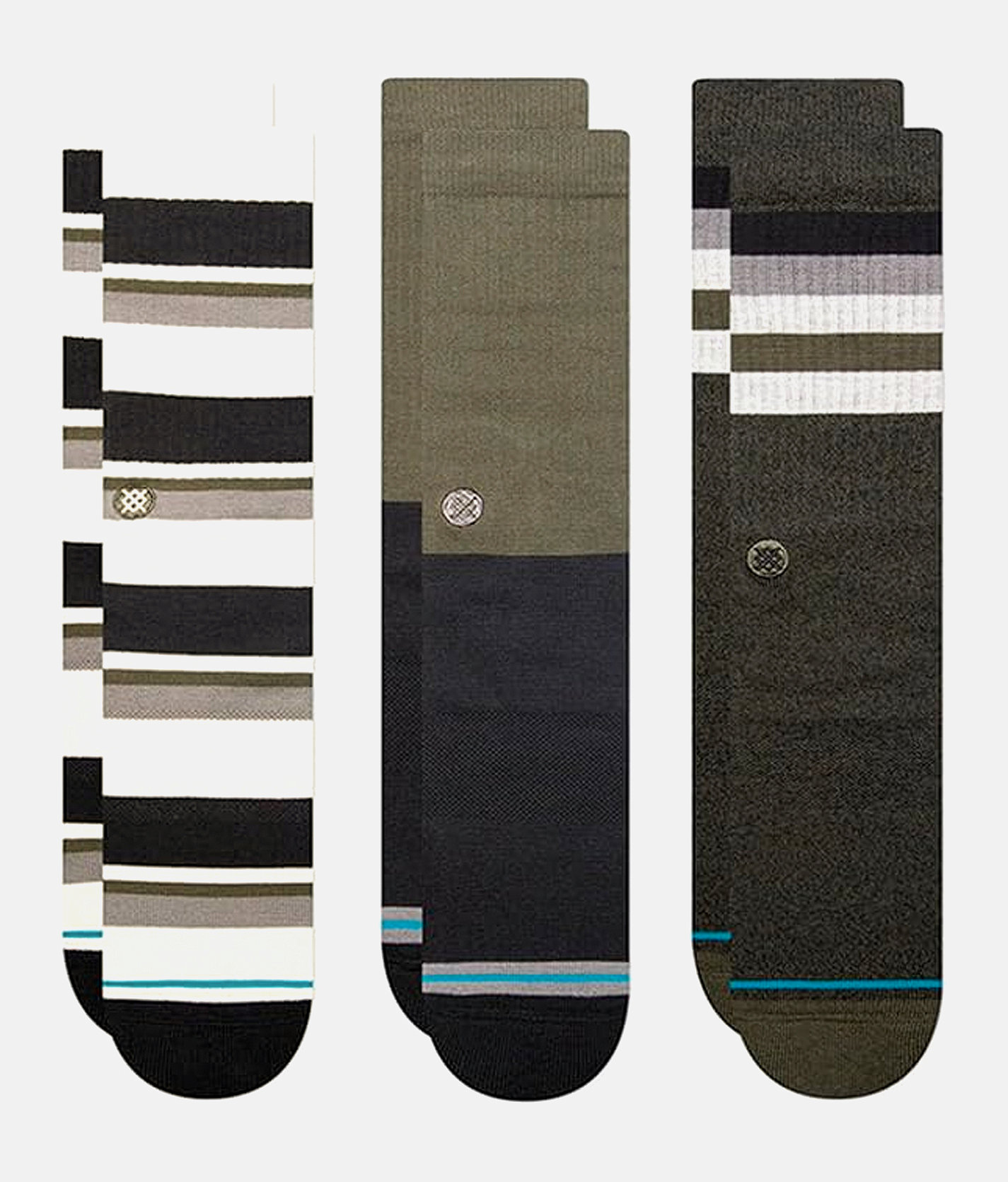 Stance 3 Pack Coldwolf Socks - Men's Socks in Multi