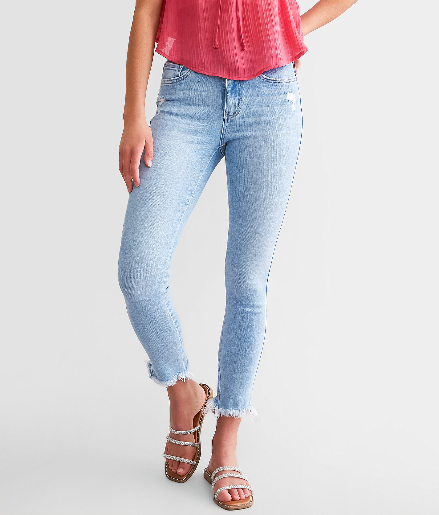 Flying Monkey Mid-Rise Ankle Skinny Stretch Jean - Women's Jeans in Torne River