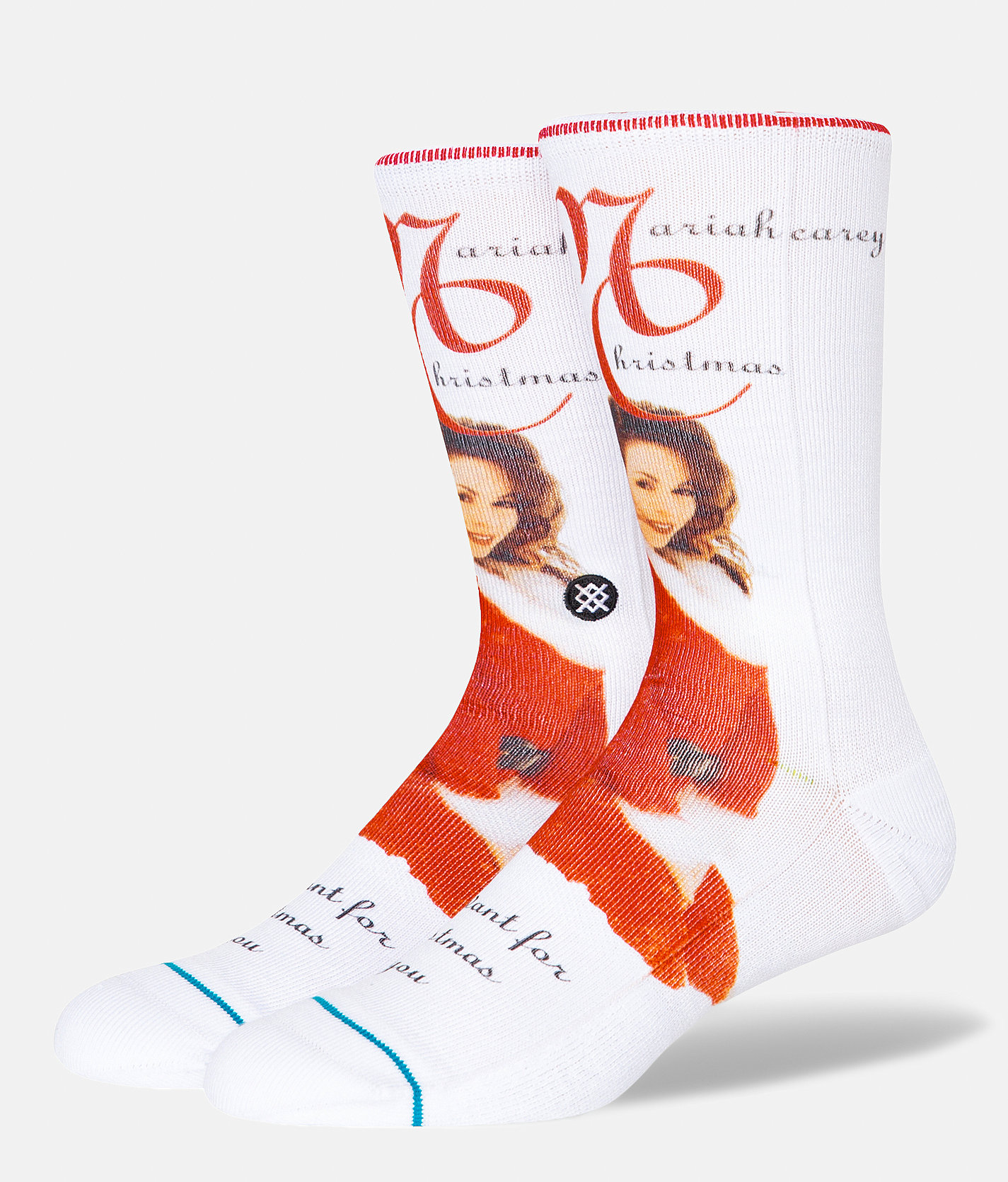 Stance Mariah Carey Make My Wish Come True Socks - Men's Socks in White
