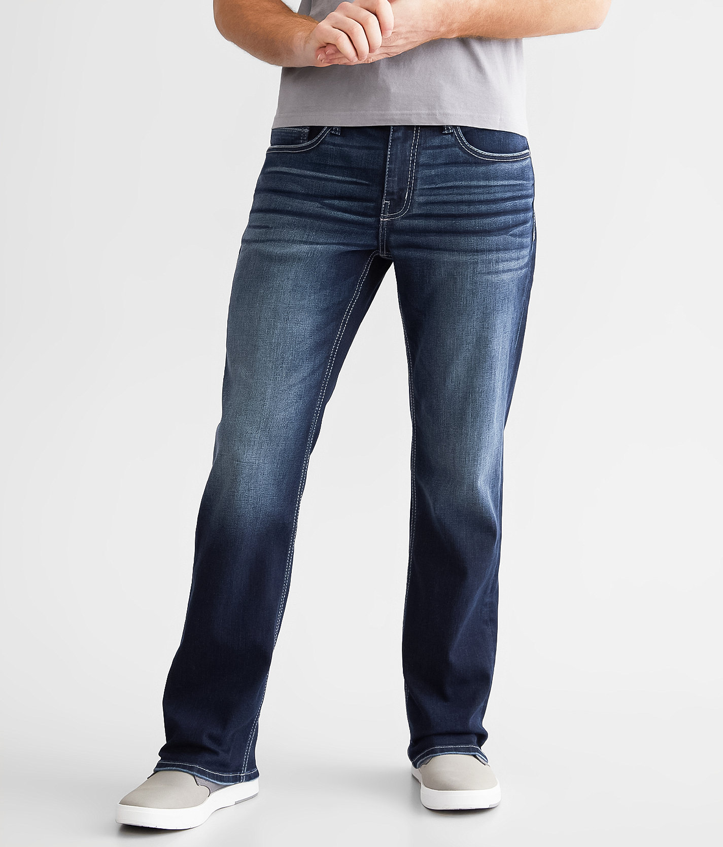 BKE Jake Boot Stretch Jean - Men's Jeans in Creed