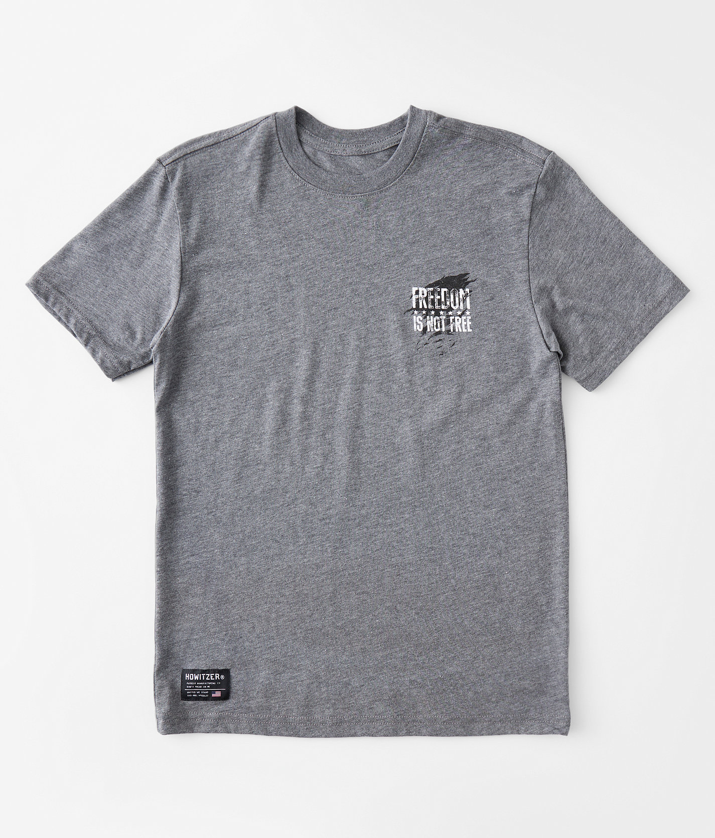 Boys - Howitzer Battle Torn T-Shirt - Boy's T-Shirts in Graphite Heather