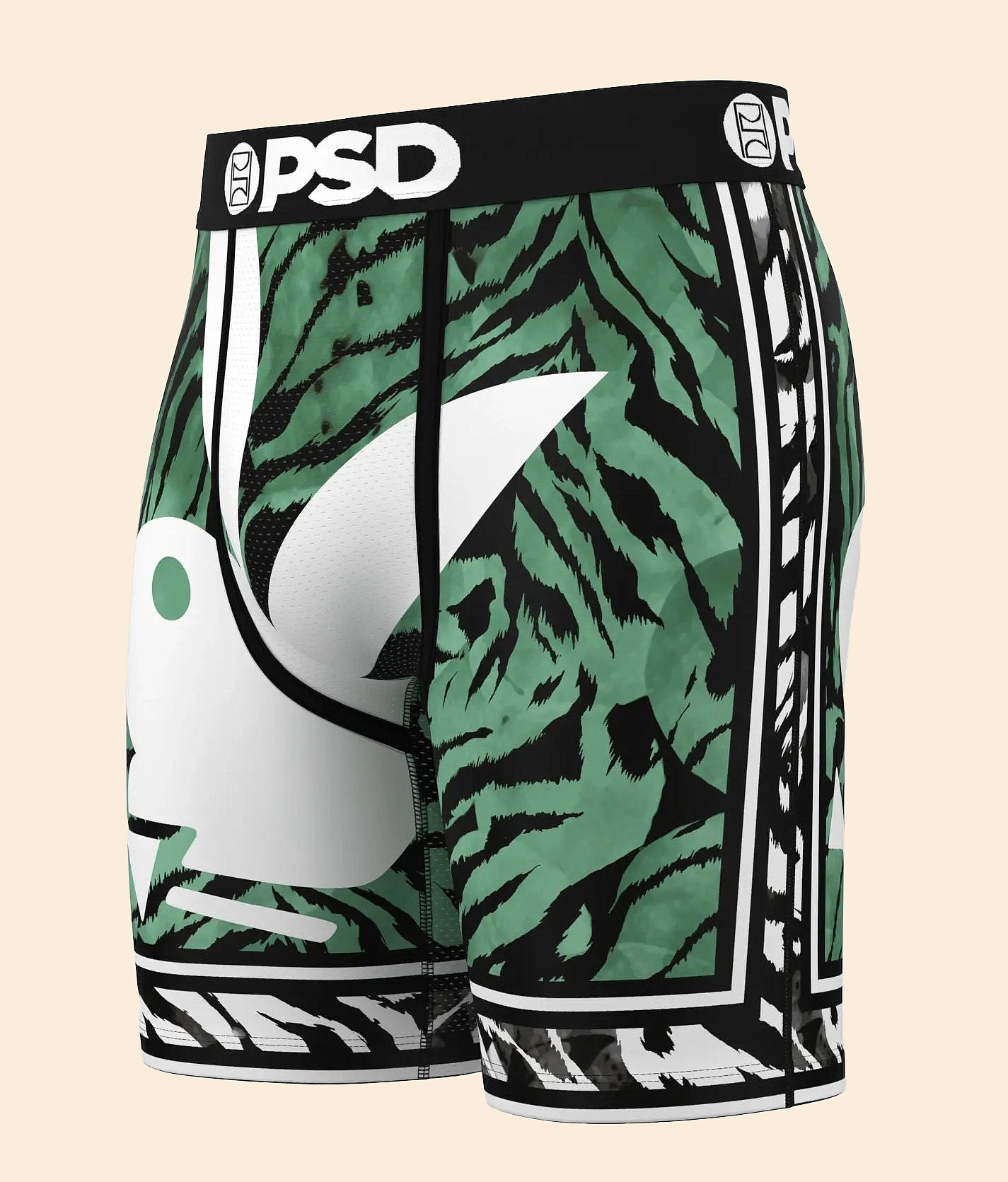 PSD Playboy Safari Stretch Boxer Briefs - Men's Boxer Briefs in Multi