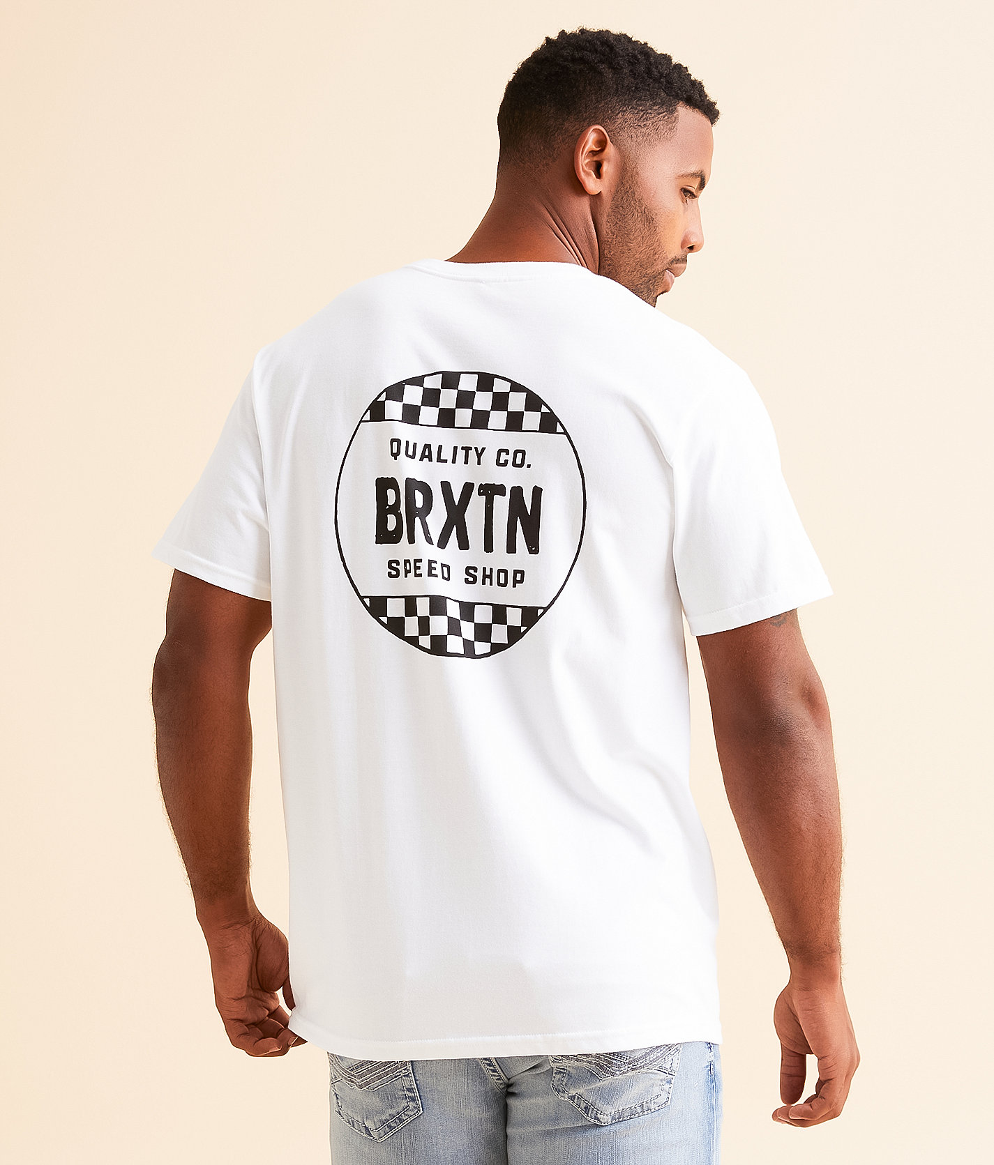 Brixton Gateway T-Shirt - Men's T-Shirts in White