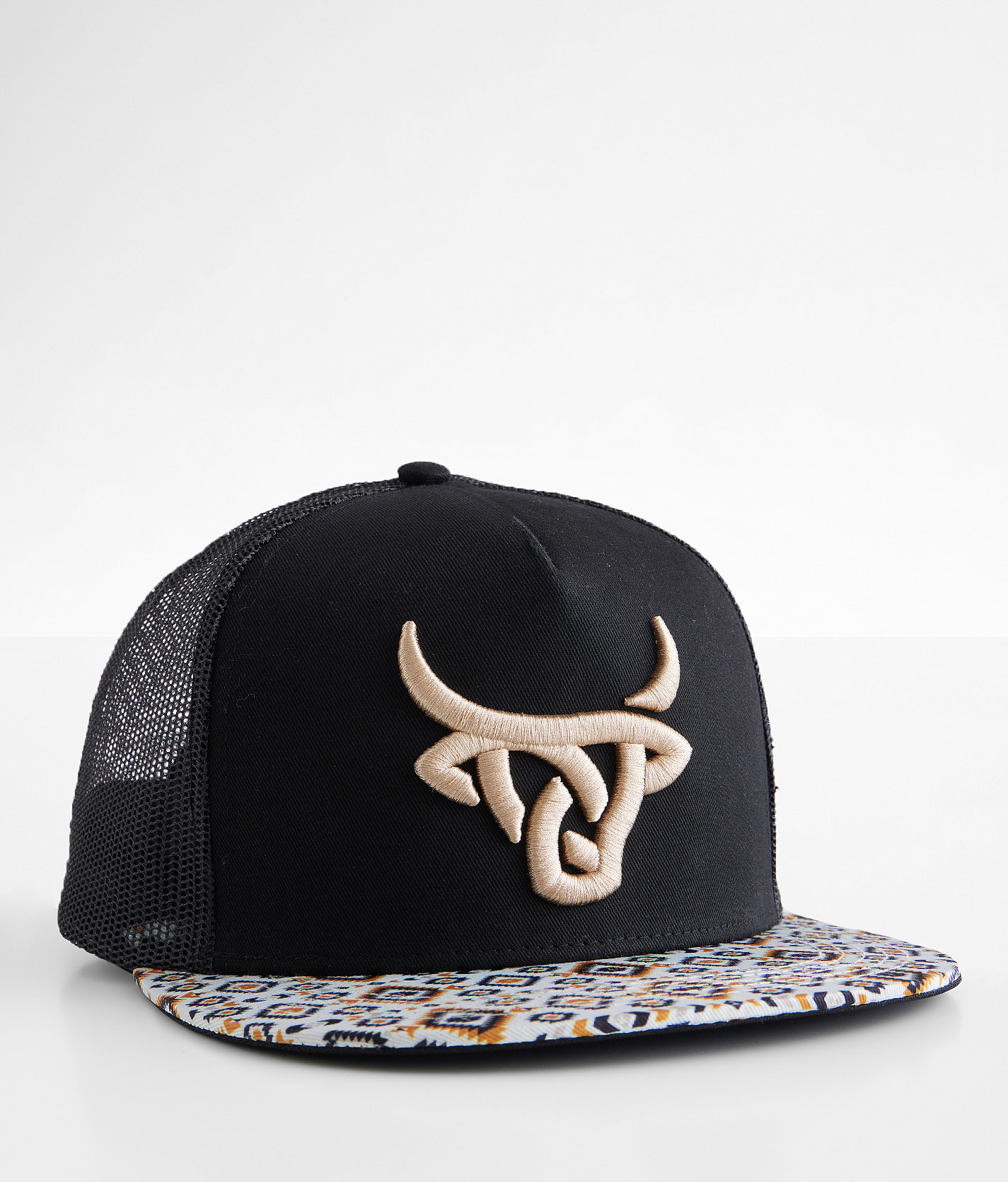Lost Calf Yakama Trucker Hat - Men's Hats in Black