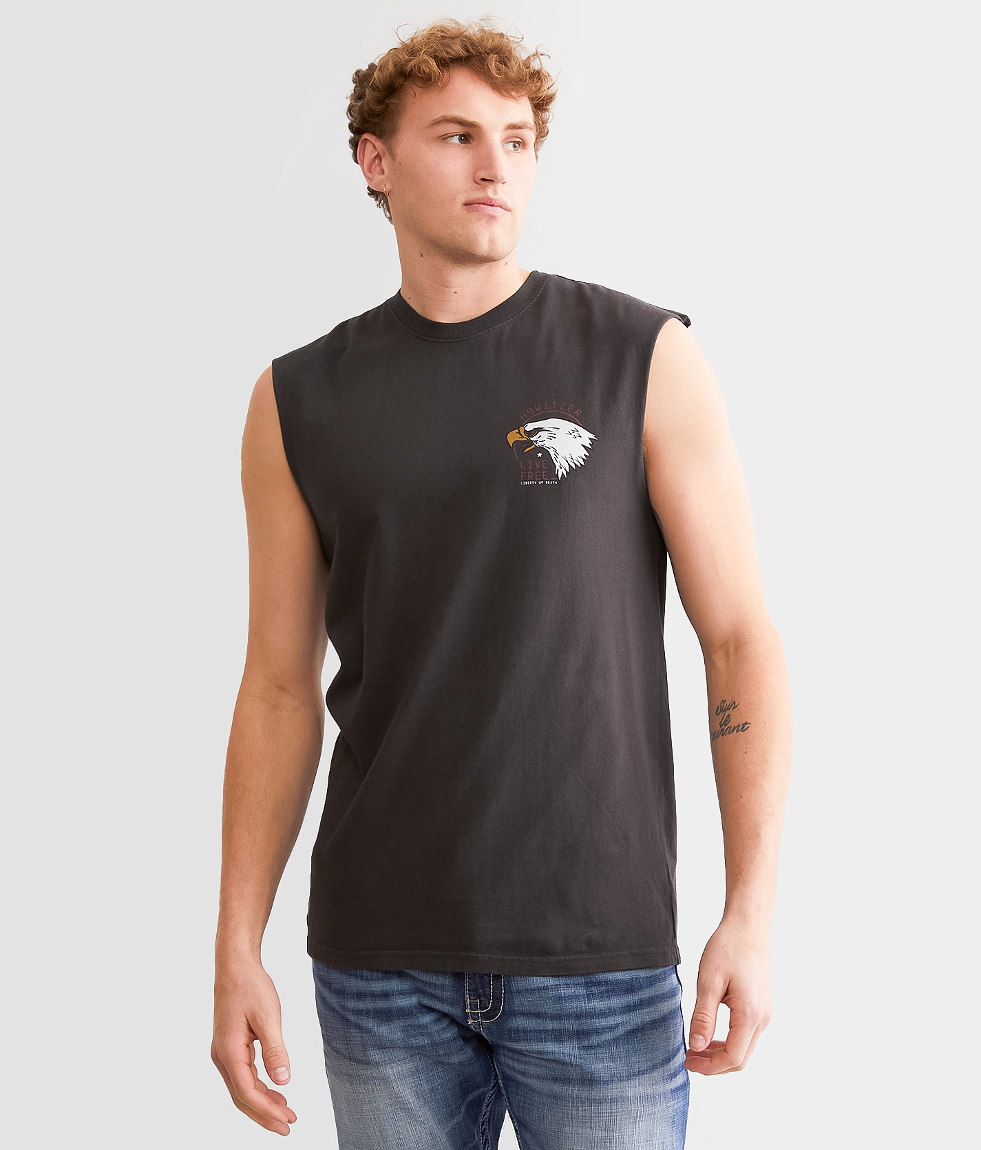 Howitzer Dare Tank Top - Men's Tank Tops in Vintage Black