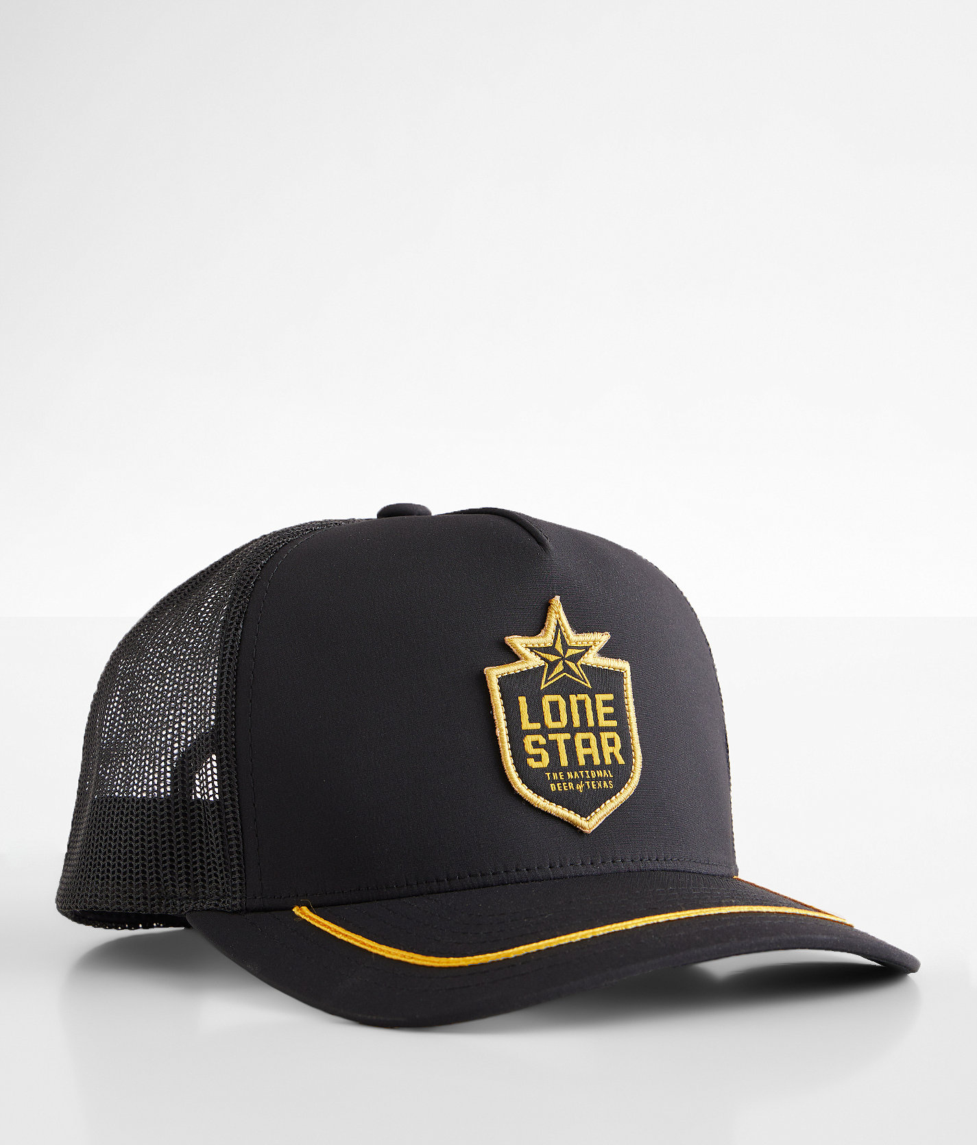 Hooey Lone Star Beer Trucker Hat - Men's Hats in Black