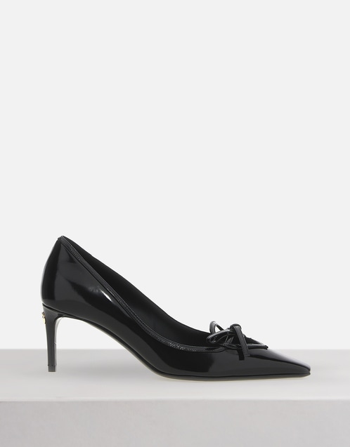 Mun Calfskin Pointed-Toe Pumps