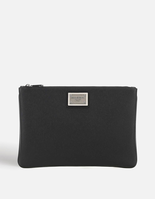 Men's Leather Clutch Bag