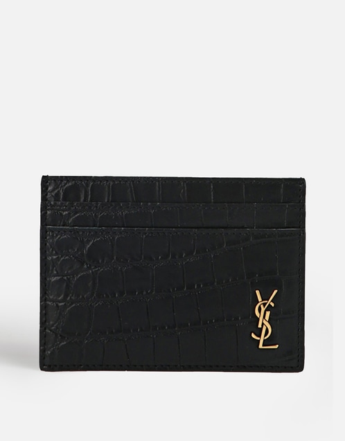 Men's Tiny Cassandre Calfskin Cardholder