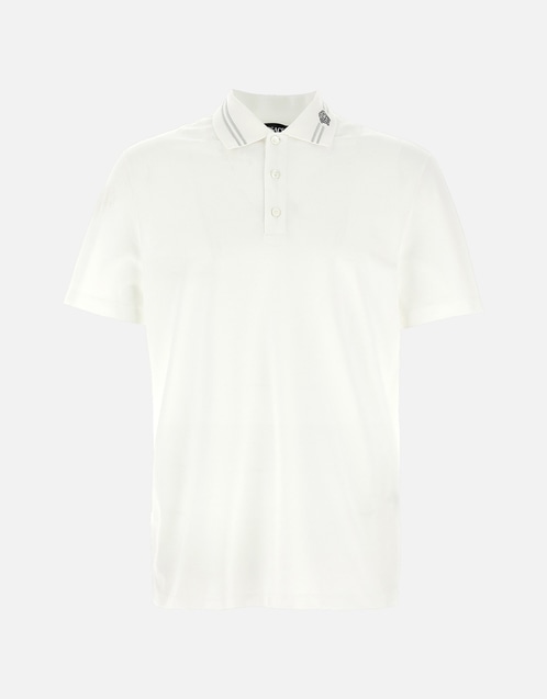 Men's Medusa Embroidery Short-Sleeved Polo Shirt