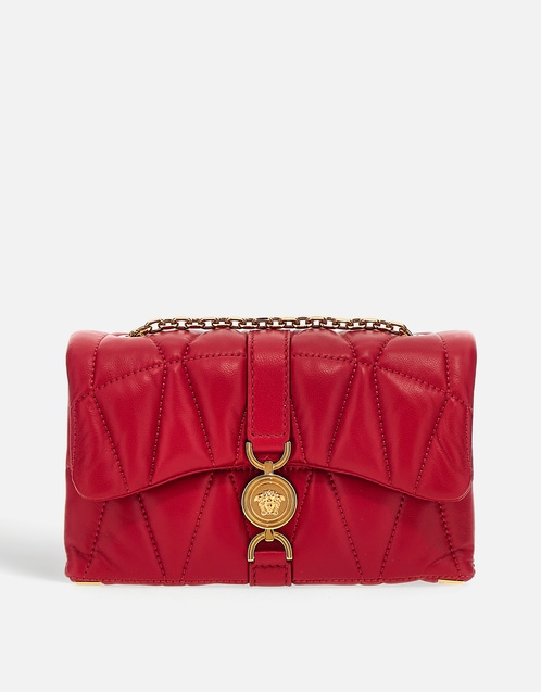 Kleio Mini Lambskin Quilted Crossbody Bag