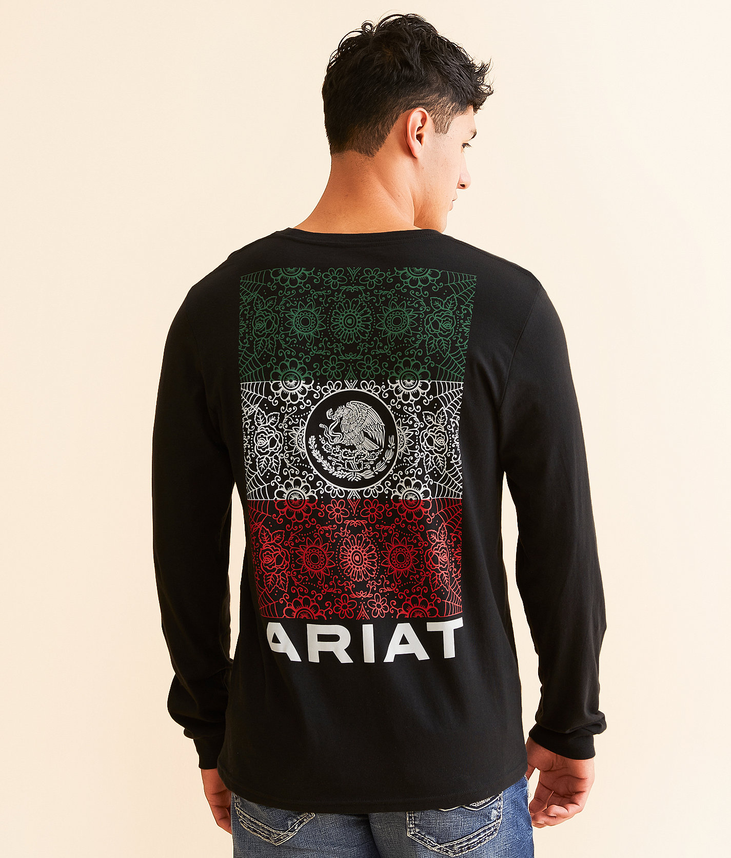 Ariat Sugar Flag T-Shirt - Men's T-Shirts in Black