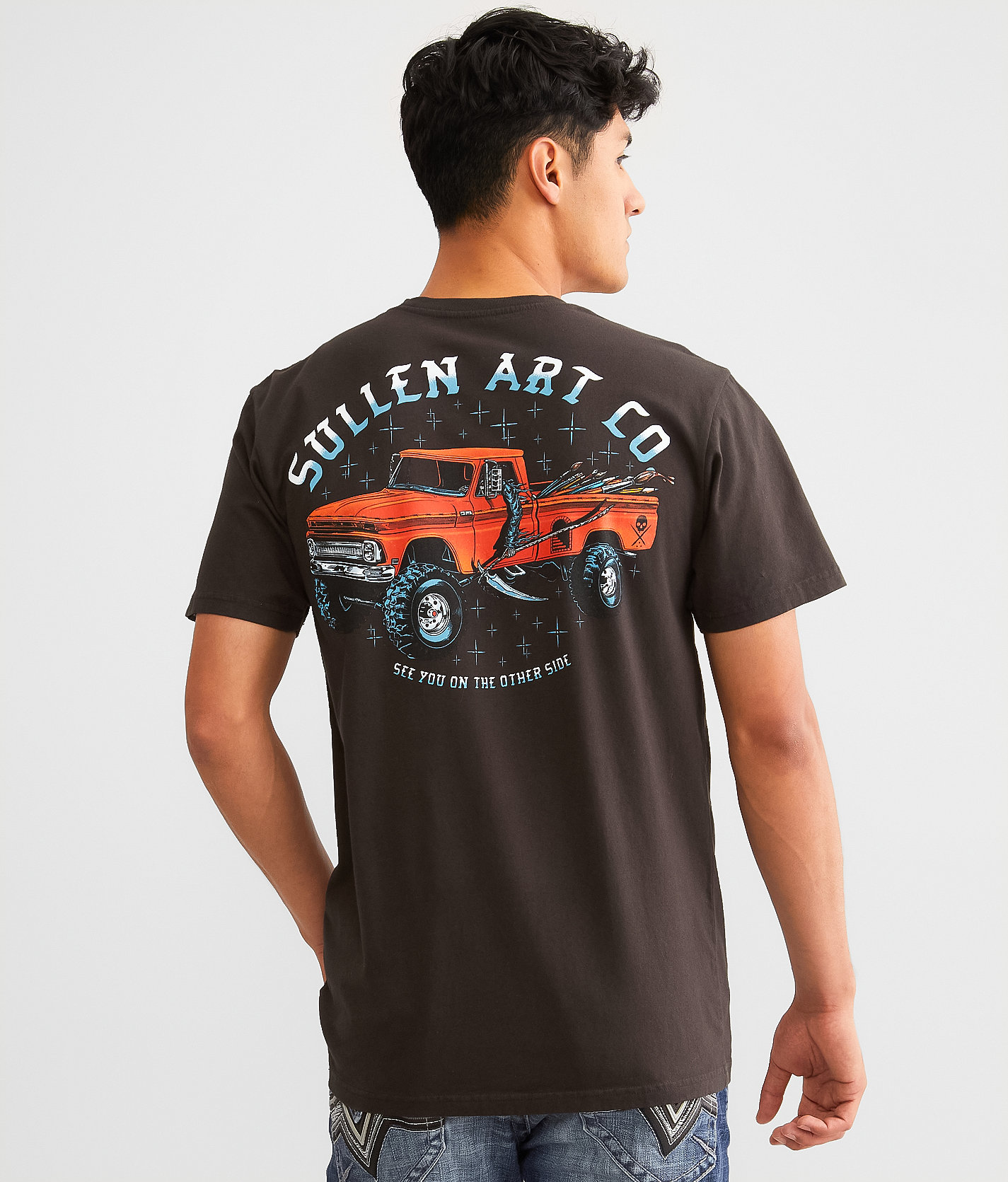 Sullen Lifted T-Shirt - Men's T-Shirts in Vintage Black