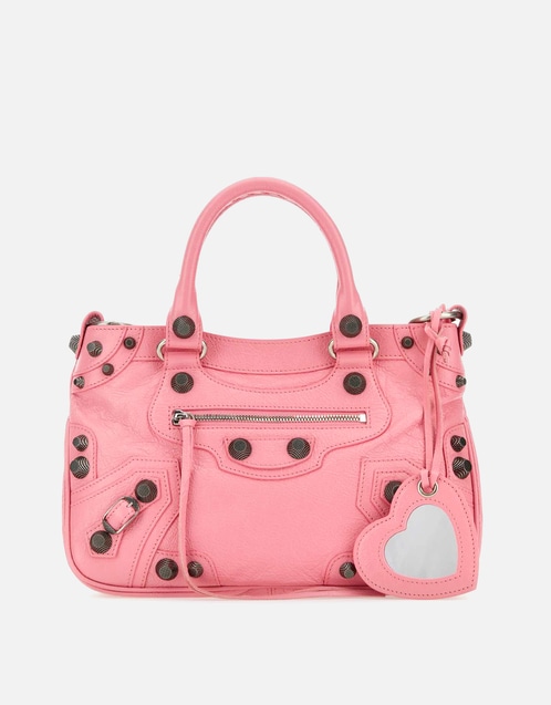 Pink Nappa Leather Neo Cagole Tote M Handbag