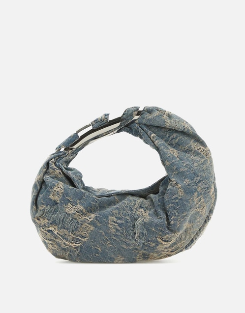Denim Grab-D Hobo Handbag