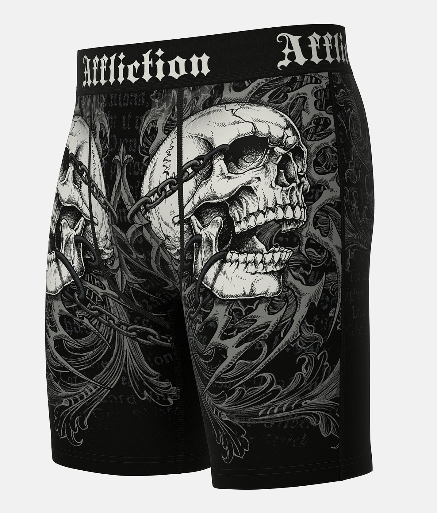 Affliction Collapse Stretch Boxer Briefs - Men's Boxer Briefs in Black