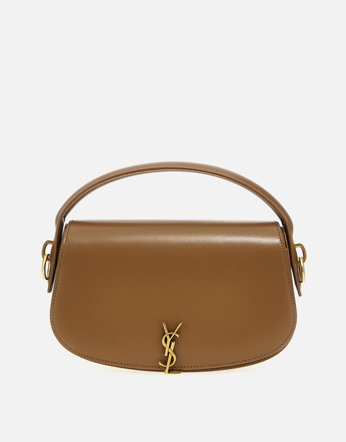 Voltaire Calfskin Half-Moon Shoulder Bag