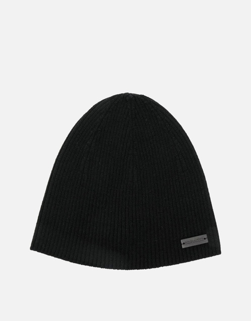Men's Cashmere Ribbed Beanie