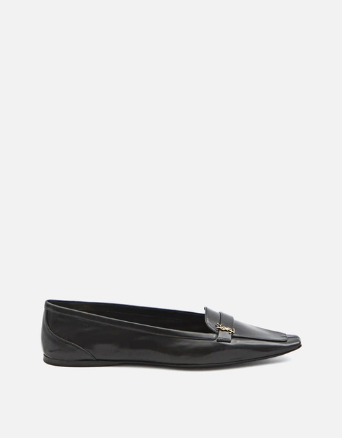 Poppy Calf Leather Ballet Flats