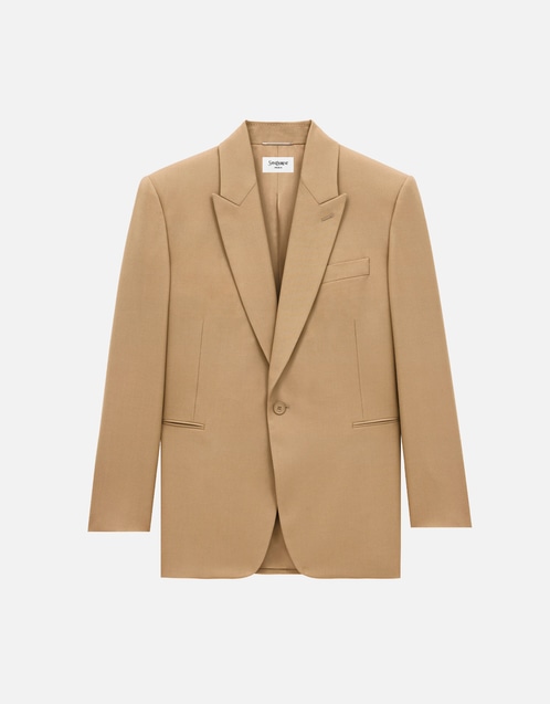 Men's Gabardine Wool Blazer