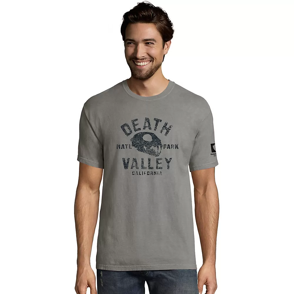 Hanes ComfortWash Death Valley National Park Graphic Short Sleeve Tee