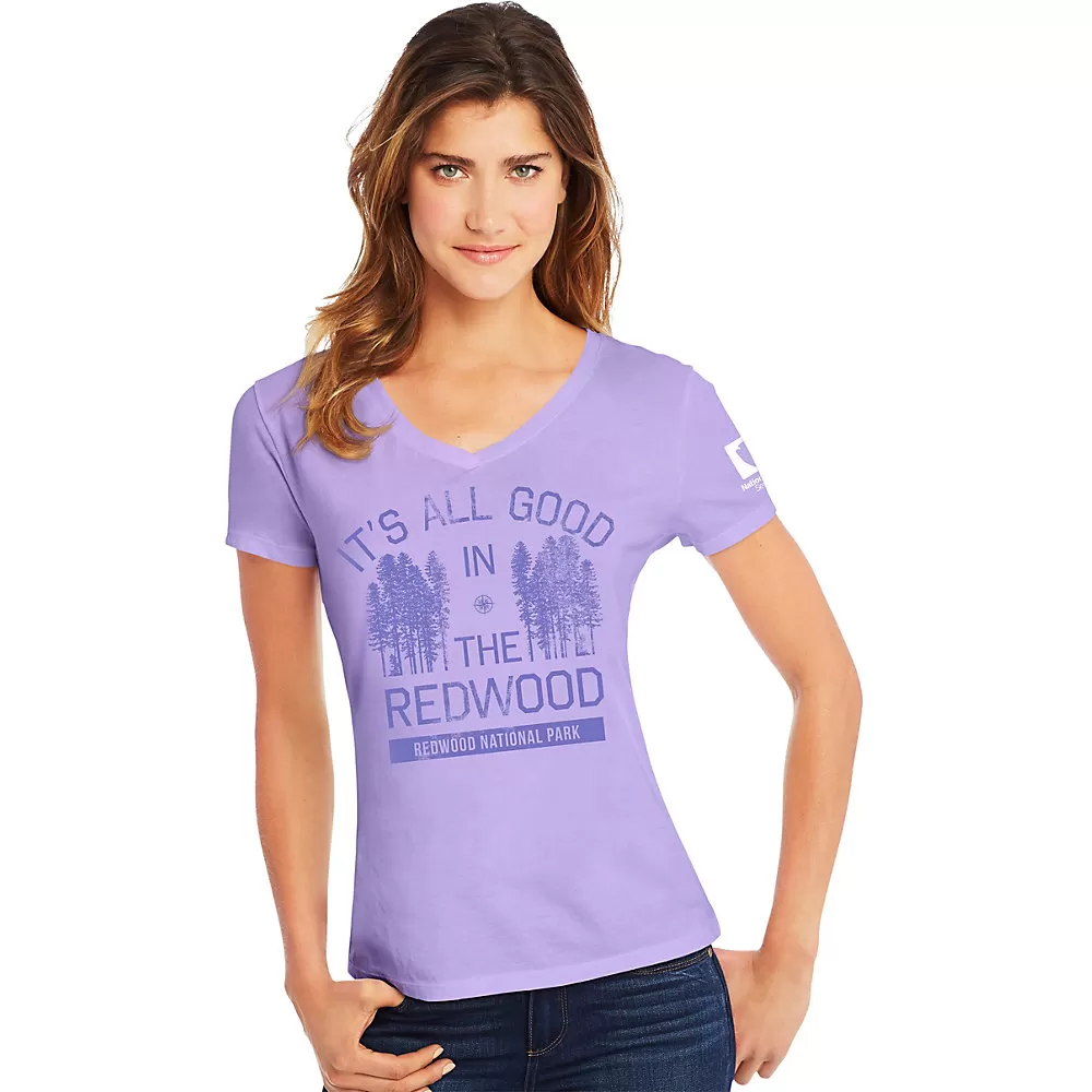 Hanes Redwood National Park Womens Graphic Tee