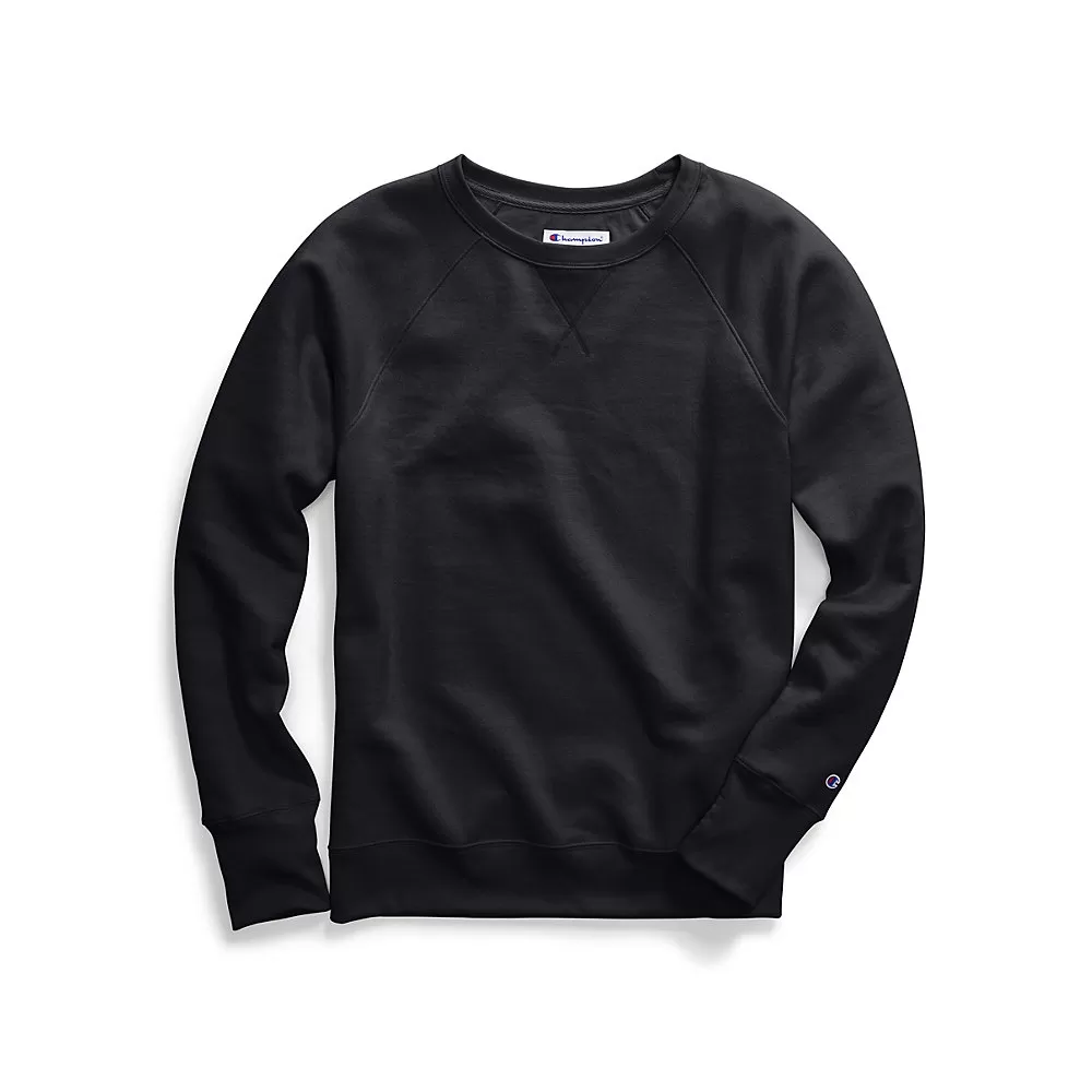 Champion Womens Powerblend Fleece Boyfriend Crew