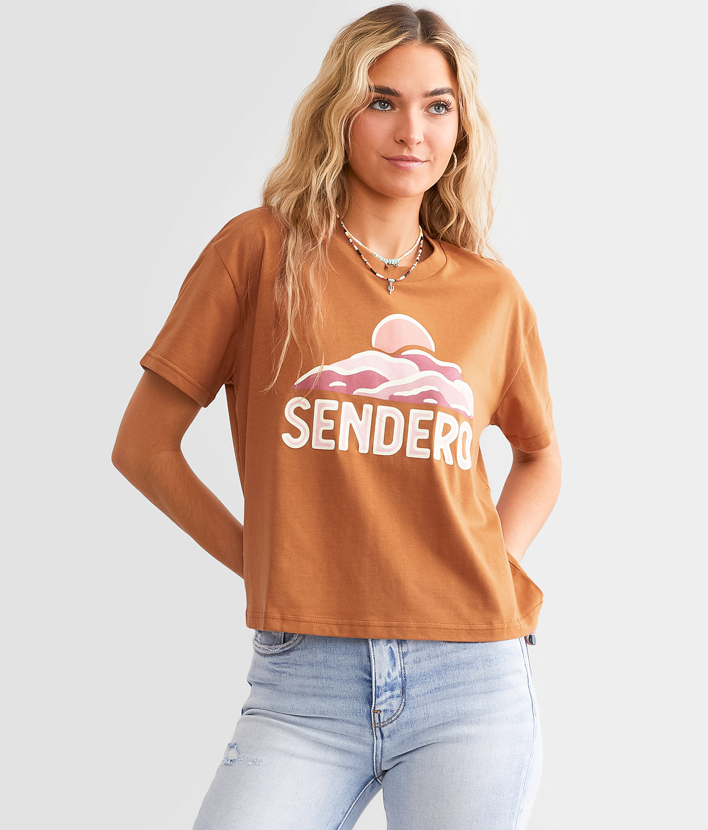 Sendero Provisions Co. Rolling Hills T-Shirt - Women's T-Shirts in Brown