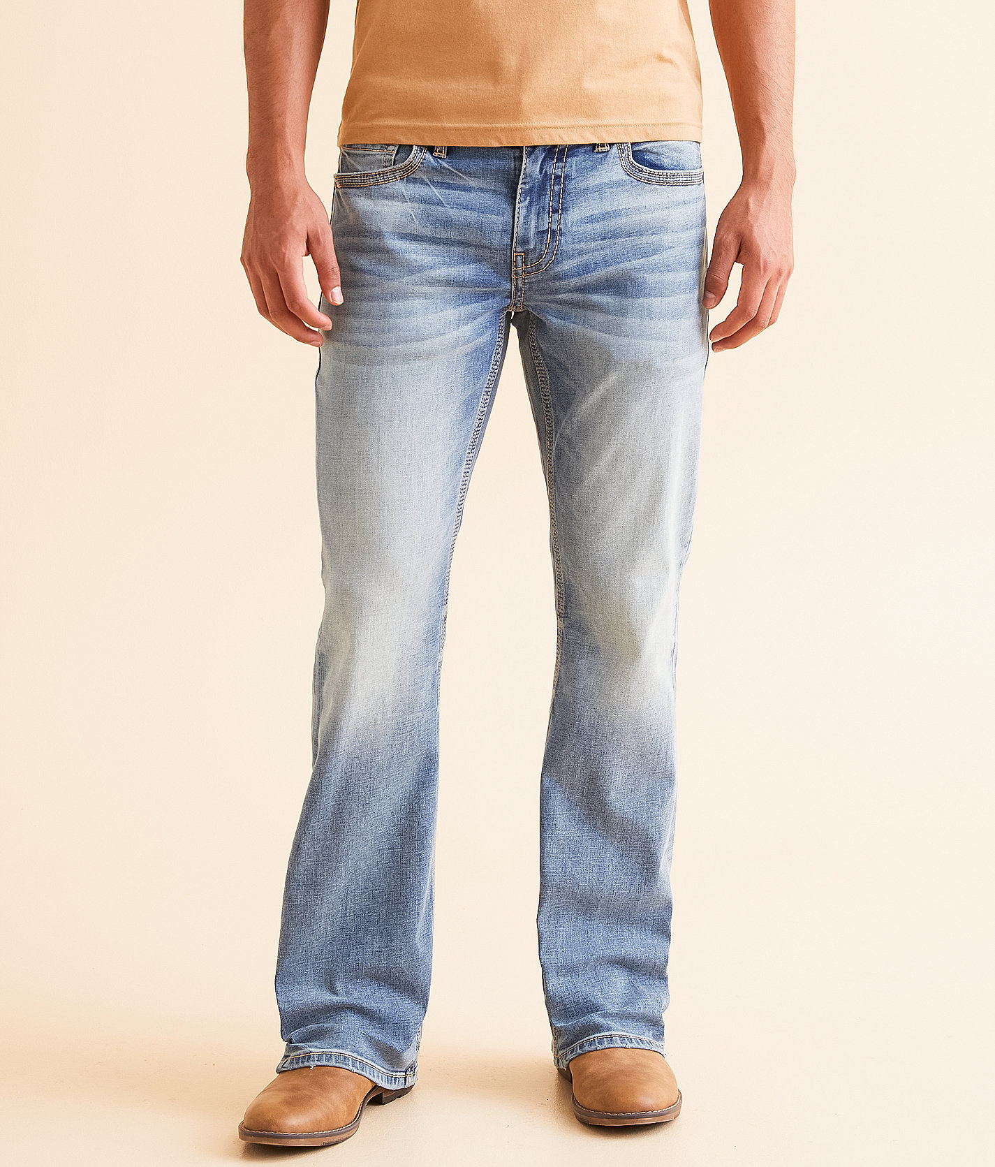 BKE Fulton Boot Stretch Jean - Men's Jeans in Mogel