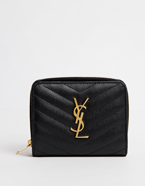 Cassandre Matelasse Calfskin Zip Around Wallet