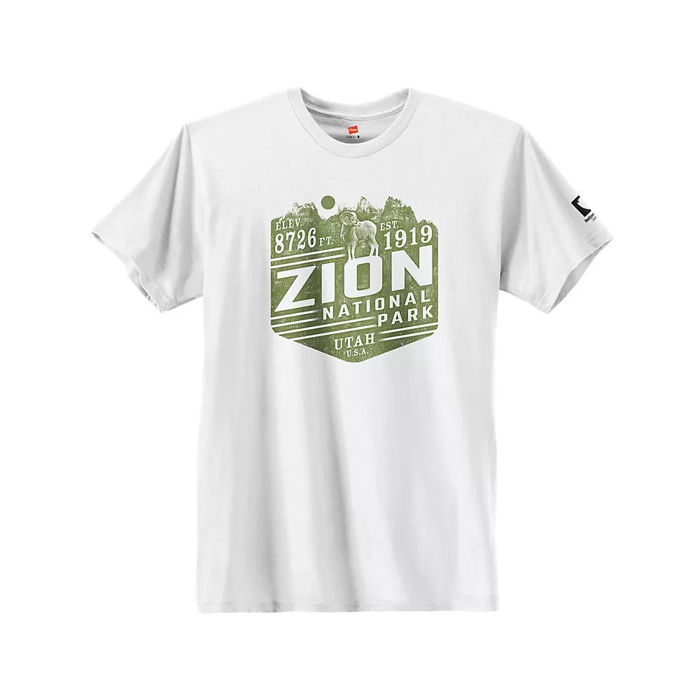 Hanes Zion National Park Graphic Tee