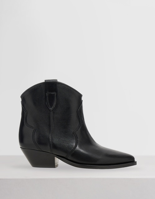 Dewina Calf Leather Ankle Boots